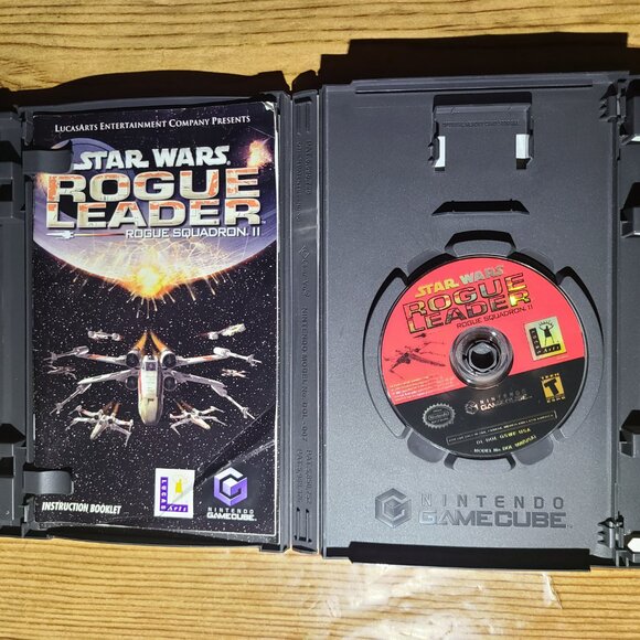 Star Wars Rogue Leader Nintendo Gamecube Game (CIB) - Picture 2 of 4